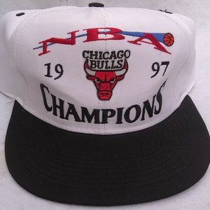 Chicago Bulls 1997 Championship Hat.logo 7. *Tag has been removed from Hat*